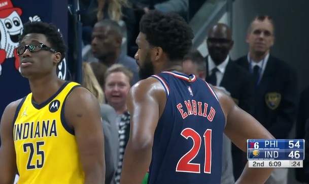 nba下注网站- 恩比德40分惨败步行者爆冷  